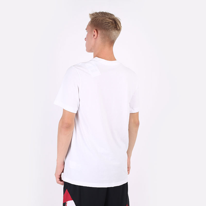 мужская белая футболка Jordan Chicago Bulls Dri-FIT NBA T-Shirt DA6610-100 - цена, описание, фото 4
